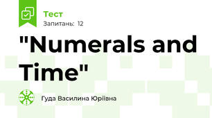 "Numerals and Time"