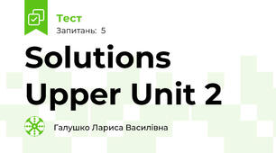 Solutions Upper Unit 2
