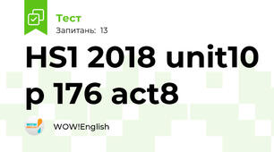 HS1 2018 unit10 p 176 act8