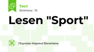 Lesen "Sport"