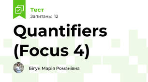 Quantifiers (Focus 4)
