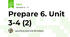 Prepare 6. Unit 3-4 (2)