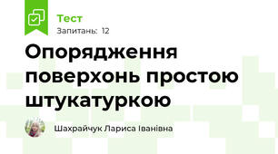 Опорядження поверхонь простою штукатуркою