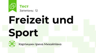 Freizeit und Sport
