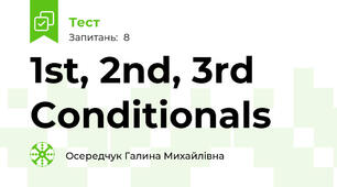 1st, 2nd, 3rd Conditionals