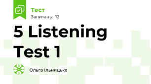 5 Listening Test 1