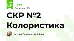 СКР №2 Колористика