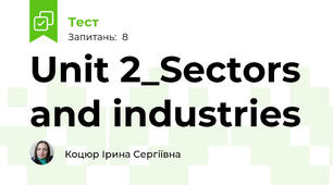 Unit 2_Sectors and industries