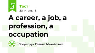 A career, a job, a profession, a occupation