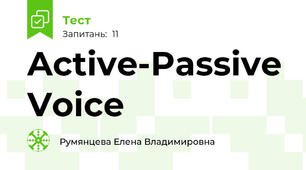 Active-Passive Voice
