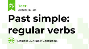 Past simple: regular verbs