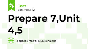 Prepare 7,Unit 4,5