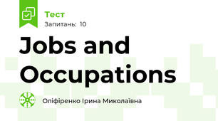 Jobs and Occupations