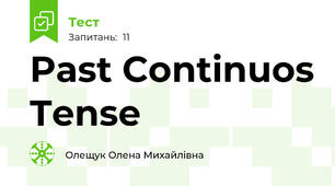 Past Continuos Tense