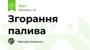 Згорання палива