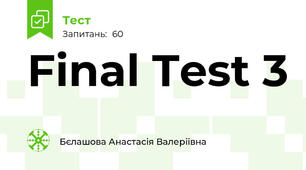 Final Test 3
