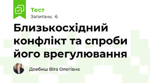Близькосхідний конфлікт та спроби його врегулювання