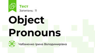Object Pronouns
