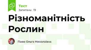 Різноманітність Рослин
