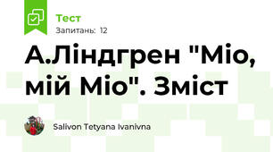 А.Ліндгрен "Міо, мій Міо". Зміст