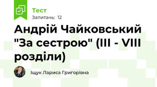 Андрій Чайковський "За сестрою" (ІІІ - VІІІ розділи)