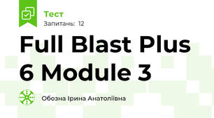 Full Blast Plus 6 Module 3