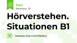 Hörverstehen. Situationen B1