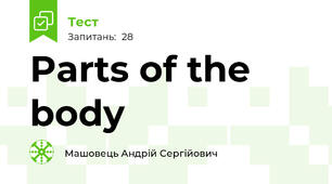 Parts of the body