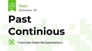 Past Continious 