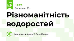Різноманітність водоростей