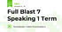 Full Blast 7 Speaking 1 Term