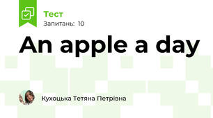 An apple a day