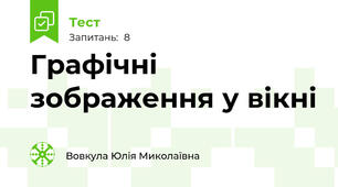 Графічні зображення у вікні