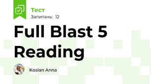 Full Blast 5 Reading