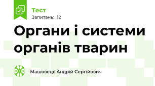 Органи і системи органів тварин