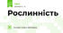 Рослинність
