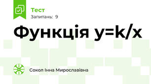 Функція y=k/x