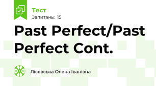 Past Perfect/Past Perfect Cont.