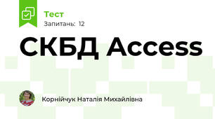 СКБД Access