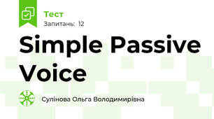 Simple Passive Voice 