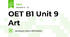 OET B1 Unit 9 Art 