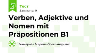  Verben, Adjektive und Nomen mit Präpositionen B1