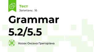 Grammar 5.2/5.5