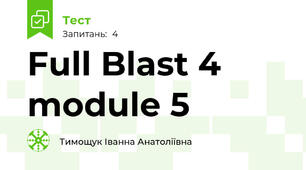 Full Blast 4 module 5