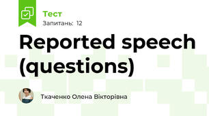 Reported speech (questions)
