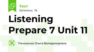 Listening Prepare 7 Unit 11
