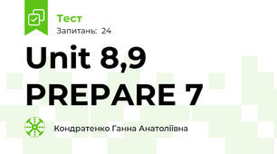 Unit 8,9 PREPARE 7