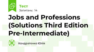 Jobs and Professions (Solutions Third Edition Pre-Intermediate)