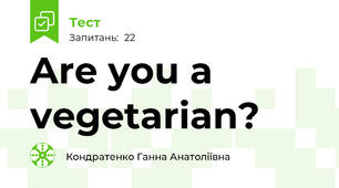 Are you a vegetarian?