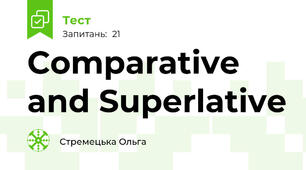 Сomparative and Superlative